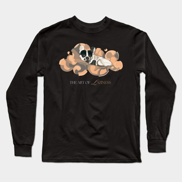 Lazy dog day Long Sleeve T-Shirt by STYLIZED ART